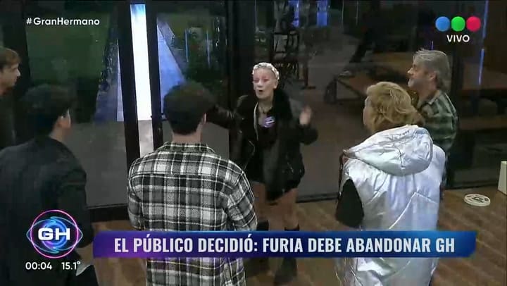 Asi fue la despedida de Furia de Gran Hermano