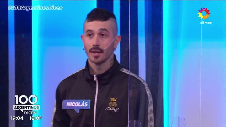 El tatuaje de Barassi en 100 argentinos dicen