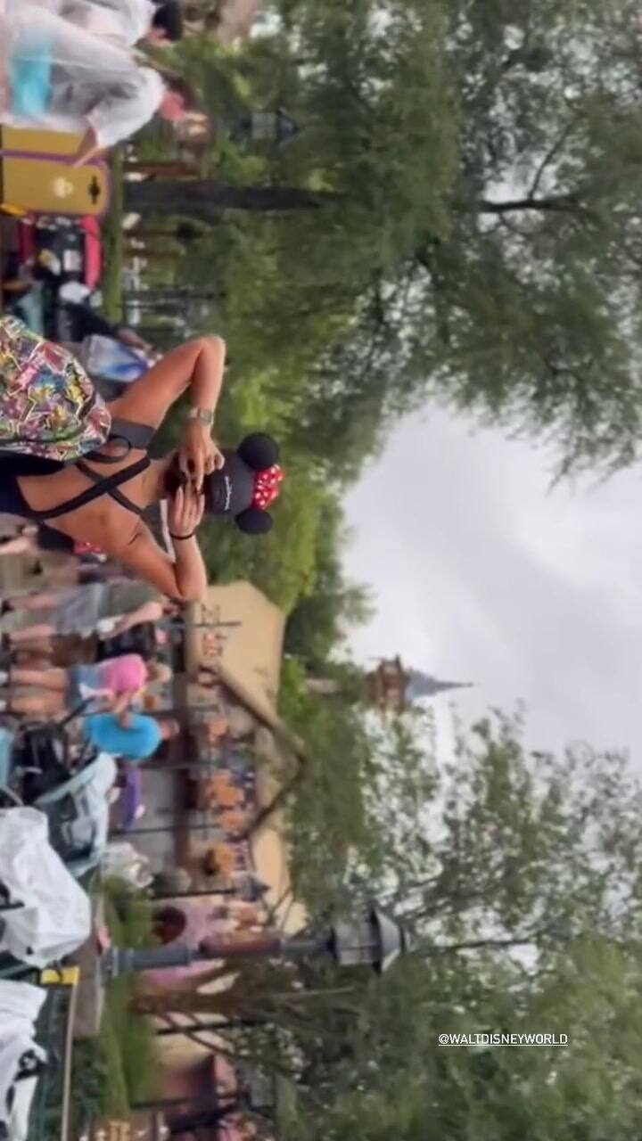 Anto Roccuzzo mostró el "lado B" de su viaje a Disney