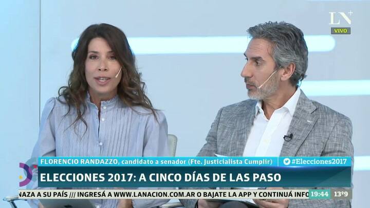 Florencio Randazzo: “Cristina tiene cero autocrítica”