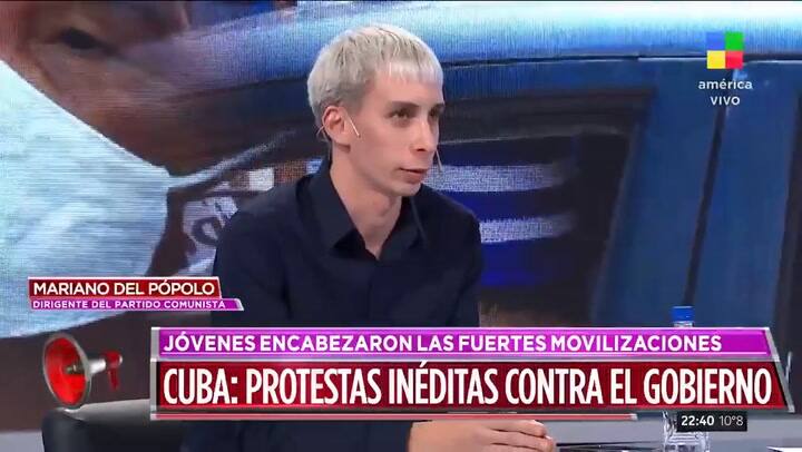Un exiliado cubano cruzó a un becario del Conicet que quiso explicarle cómo se vive en su país