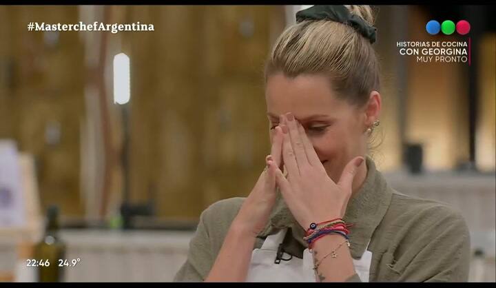 Germán Martitegui recordó a su abuela al probar el postre de Mica Viciconte en MasterChef Celebrity (Telefe)