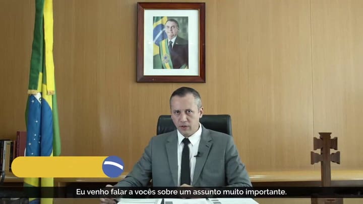 El secretario de Cultura de Bolsonaro copia a Goebbels en un video - Fuente: Twitter
