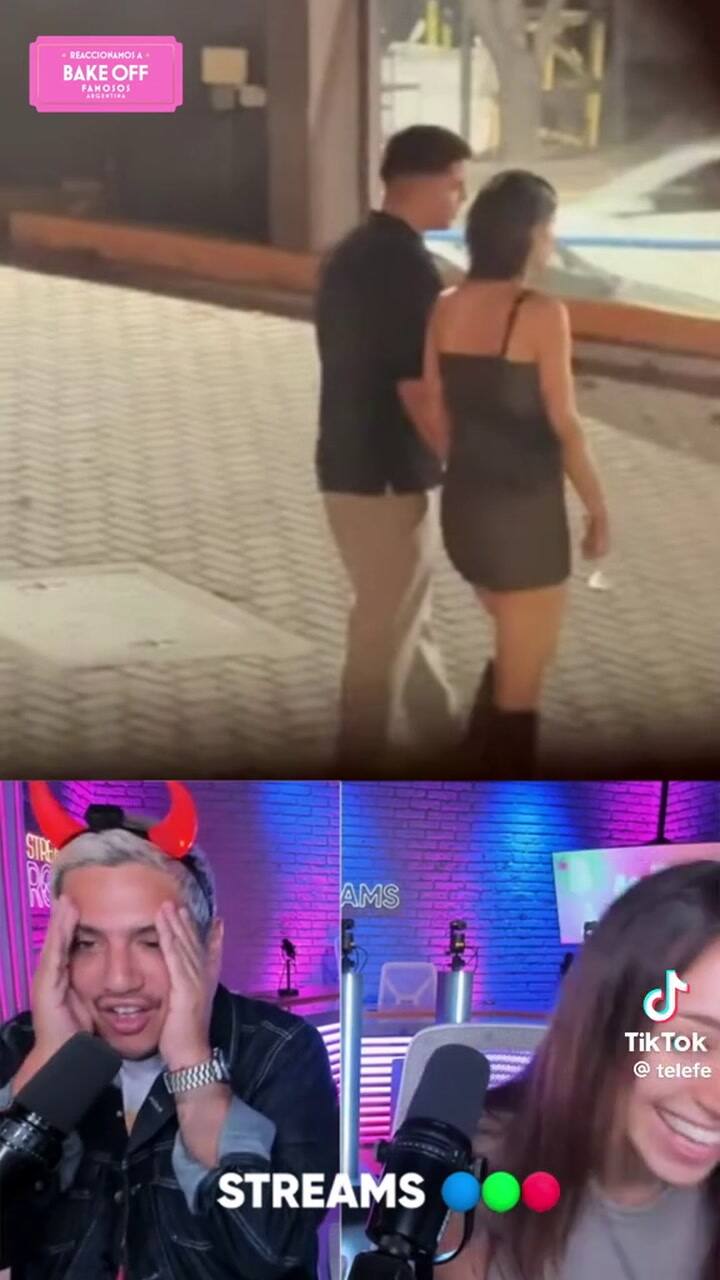 Las imágenes de Gastón Edul y Cande Molfese juntos