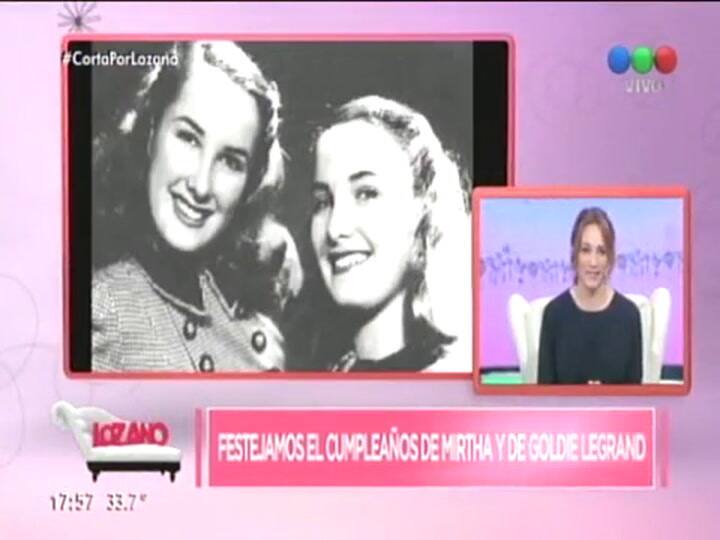 Goldie, la hermana de Mirtha Legrand, habló en su cumpleaños número 90: 'No todos los días se cumple