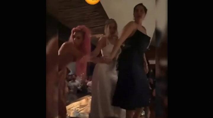 Lady Gaga bailó en el casamiento de una amiga suya - Fuente: Instagram