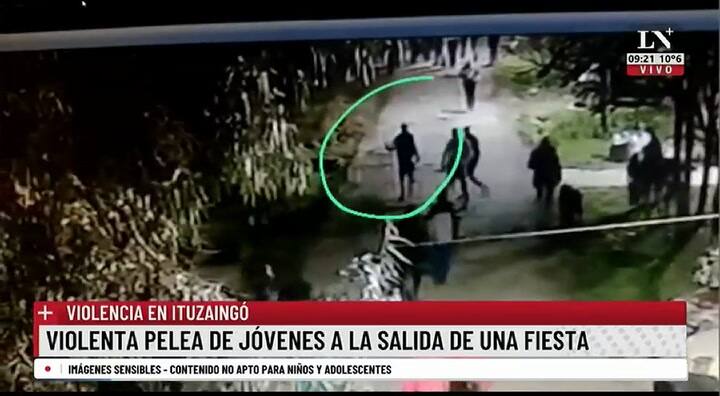 Una gran pelea se dio a la salida de un boliche, tres chicos fueron internados