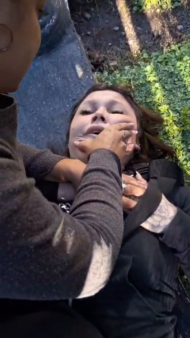 A prisão de um casal viciado em drogas