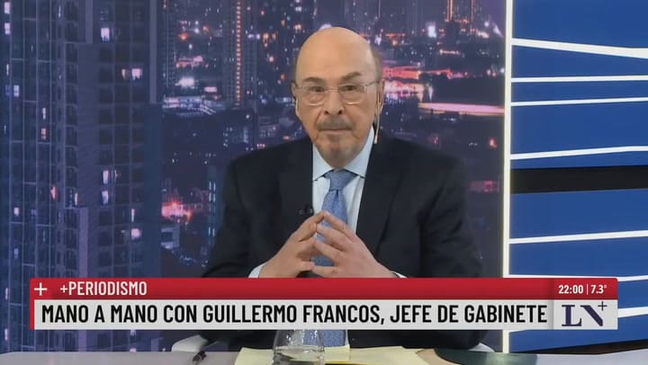 Acusaciones cruzadas y escándalo en Diputados: Francos mano a mano con Morales Solá