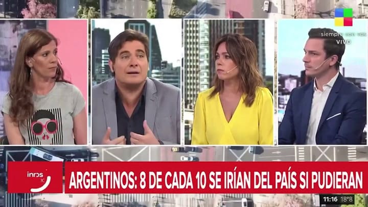 El dolor de Guillermo Andino porque su hija se quiere ir del país: 'Se me pone la piel de gallina'