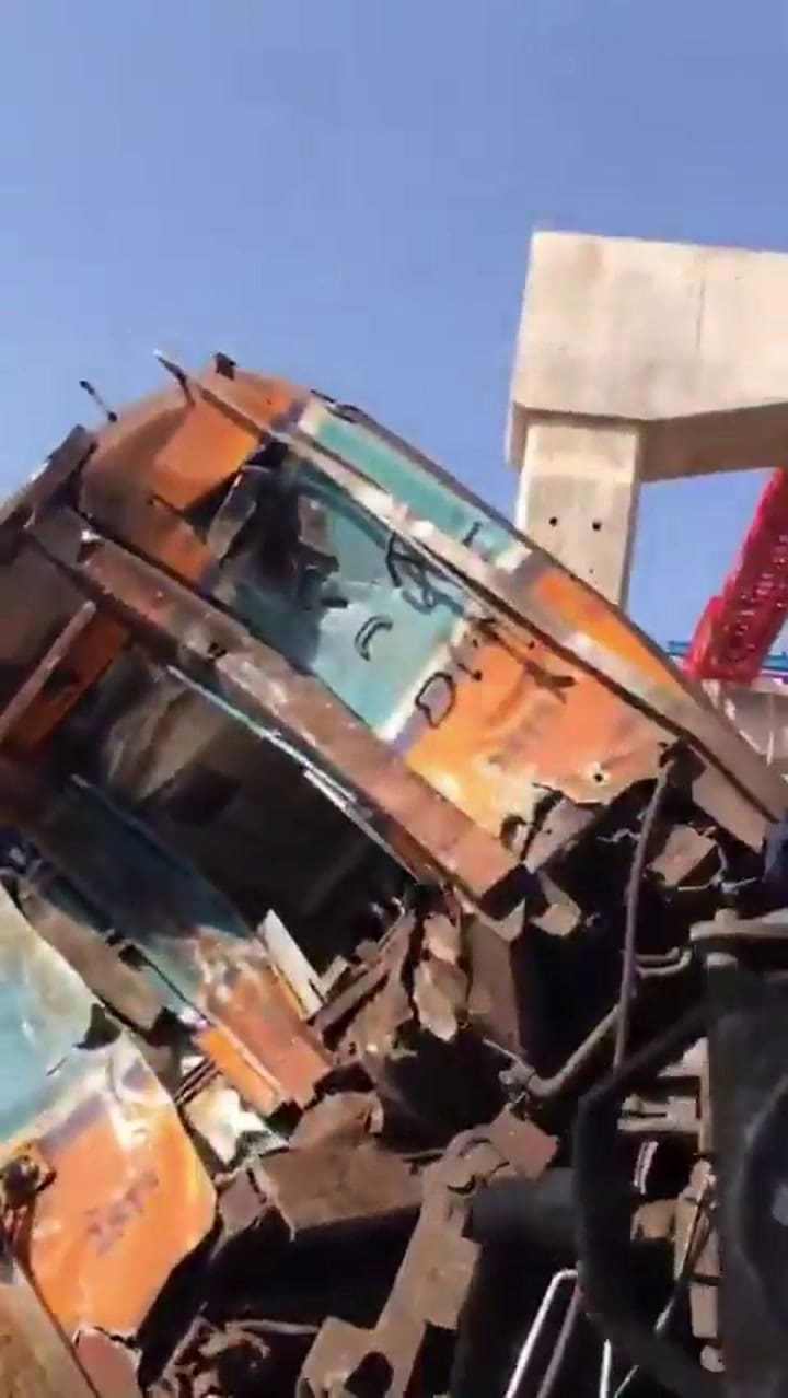 Los momentos posteriores al accidente en Tailandia