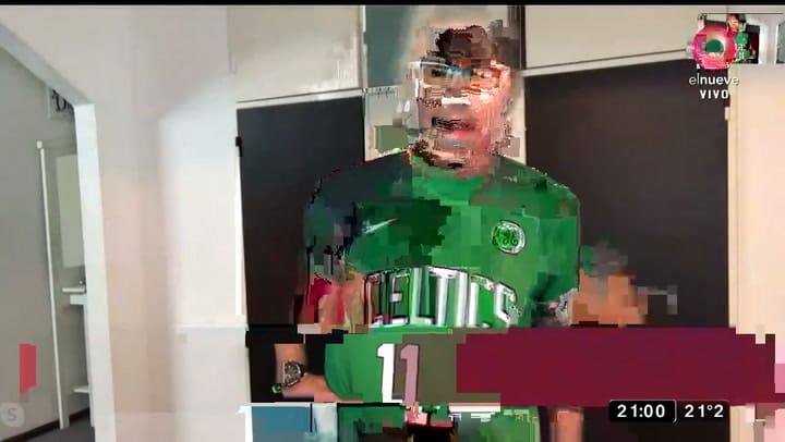 Bendita: El miedo de Ale Maglietti al coronavirus y las burlas de sus compañeros - Fuente: el nueve