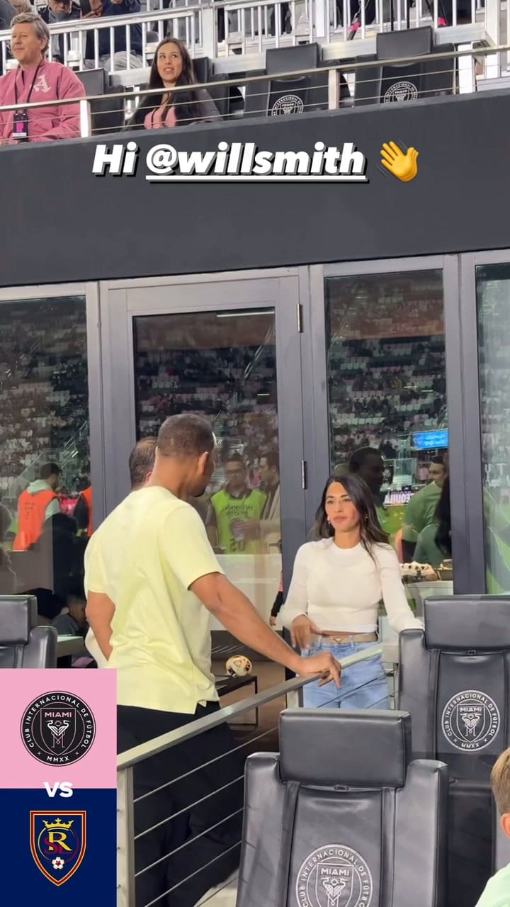 El look cómodo y canchero que usó Anto Roccuzzo para ir a ver a Leo Messi