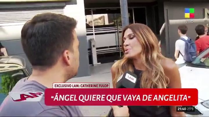 Catherine Fulop reveló la fecha en la que nacerá su nieta