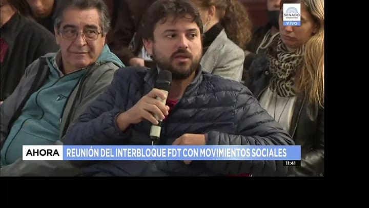“Nosotros vinimos a otra cosa”, la frase de Juan Grabois que descolocó a los senadores kirchneristas