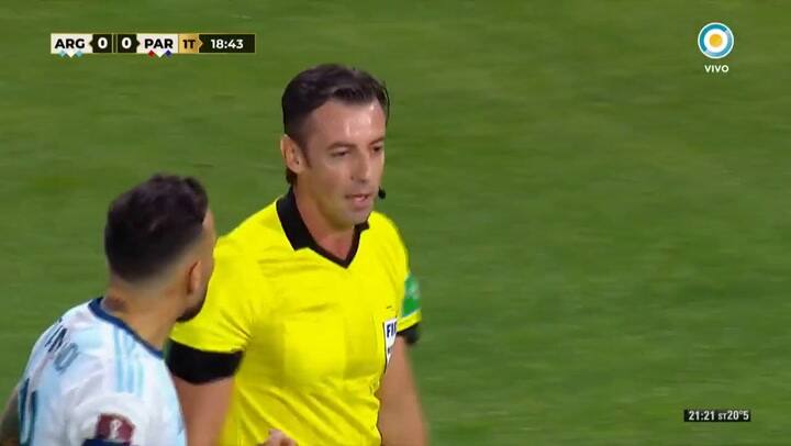 Penal para Paraguay - Fuente: TV Pública