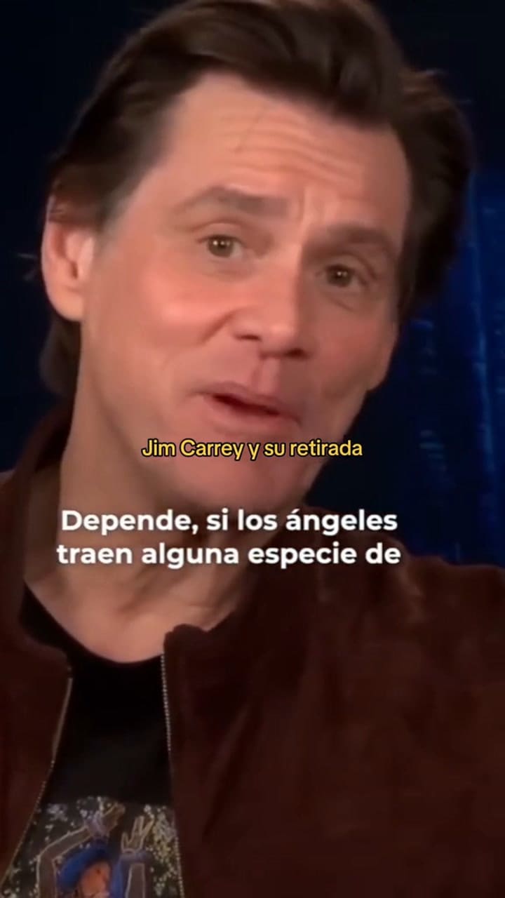 Jim Carrey explica por qué decidió retirarse tan joven del cine