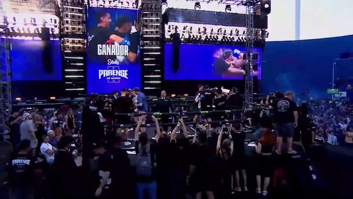 Yeyo de Gregorio ganó su pelea en Parense de Manos