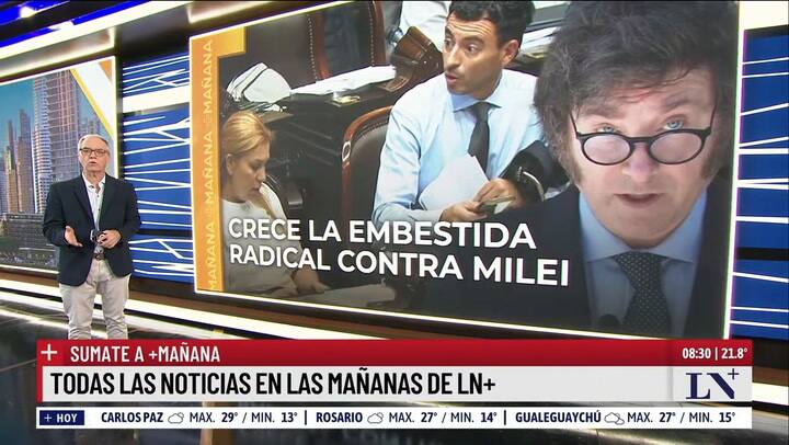 Crece la embestida radical contra Milei; piden ratificar denuncia contra diputados