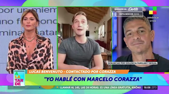 Lucas Benvenuto contó su historia de vida