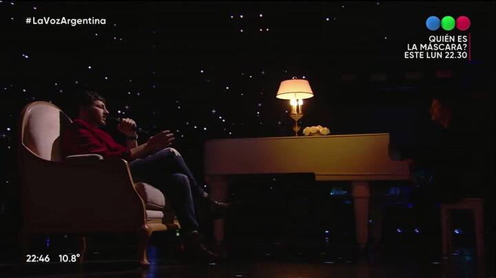 Presentación de Elías Pardal en las semifinales de La Voz Argentina (Telefe)