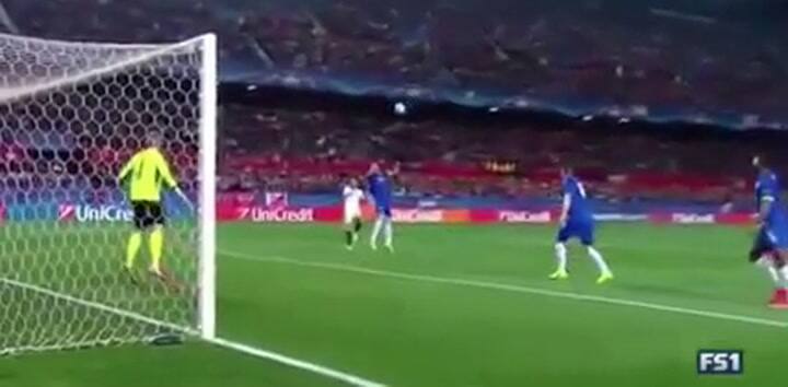 El gol de Sarabia para Sevilla