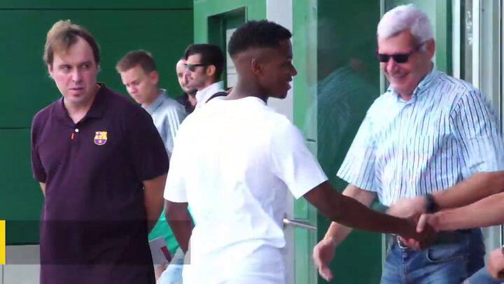 Ansu Fati: quién es la joya africana de Barcelona que deslumbró a Lionel Messi - Fuente: Reuters