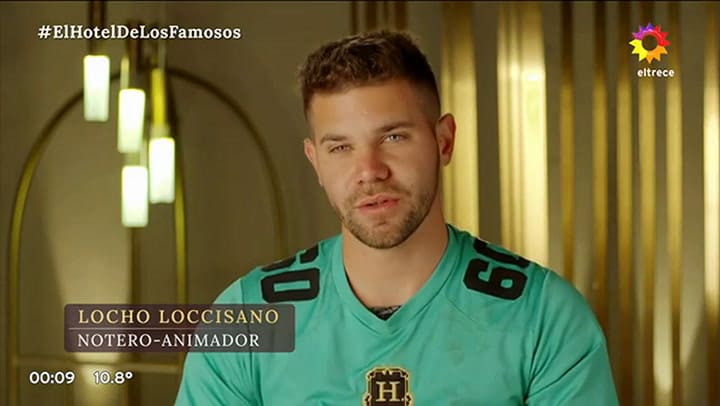 El difícil momento de Locho en El hotel de los famosos