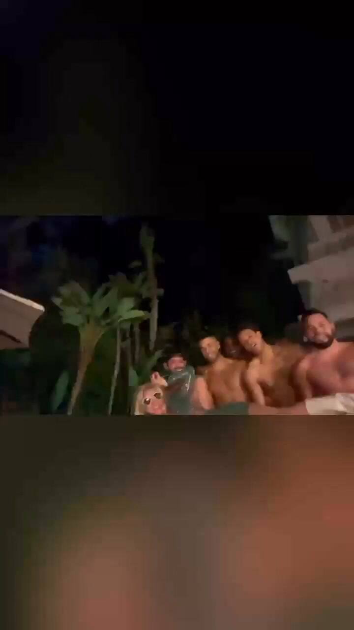 La fiesta de divorcio de Britnet Spears