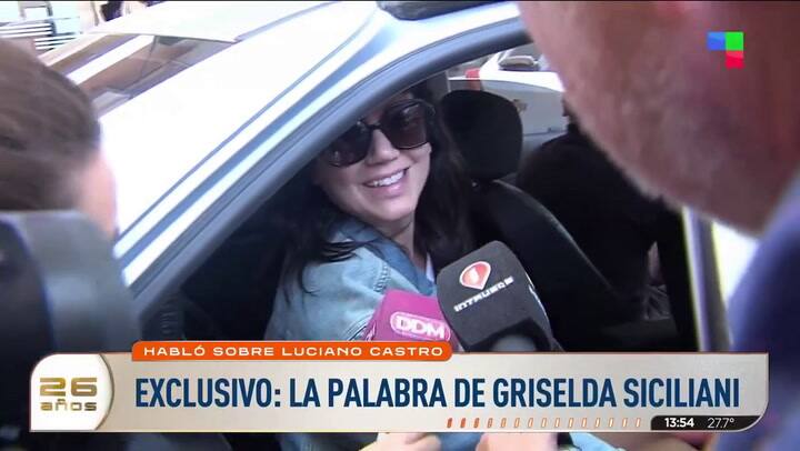 La palabra de Griselda Siciliani sobre el alta médica de Luciano Castro