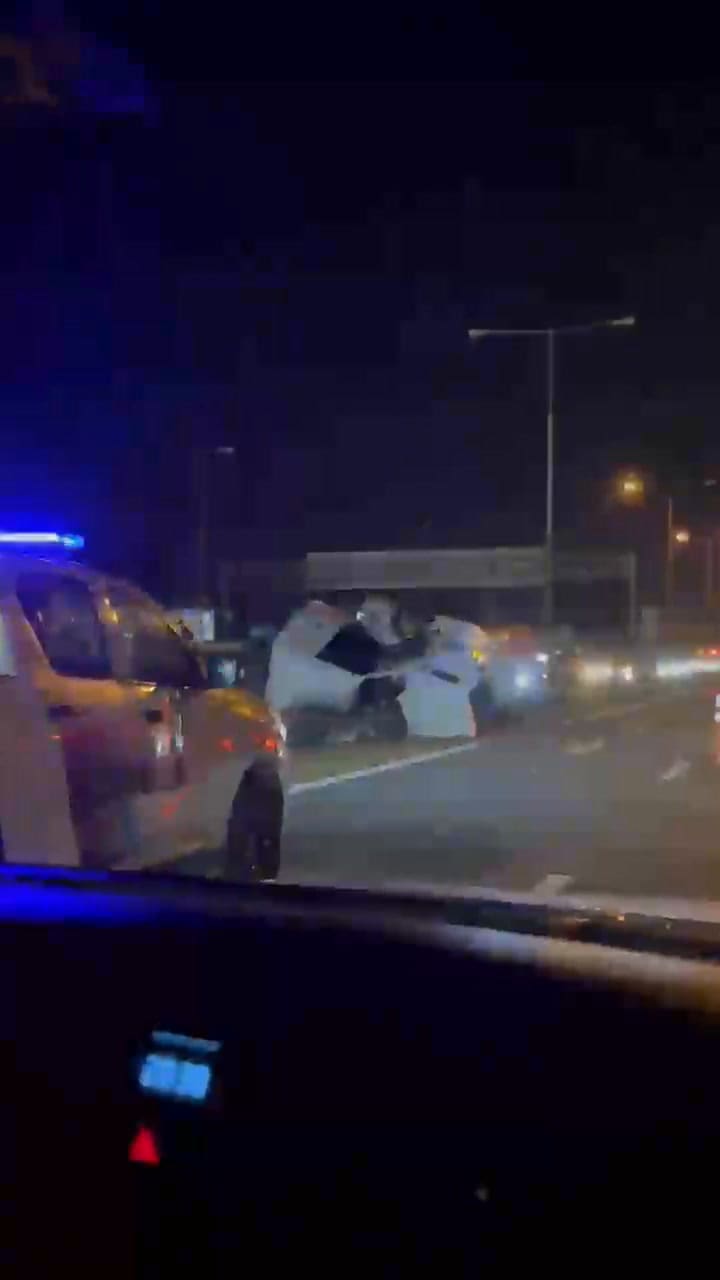 Brutal choque en la Panamericana