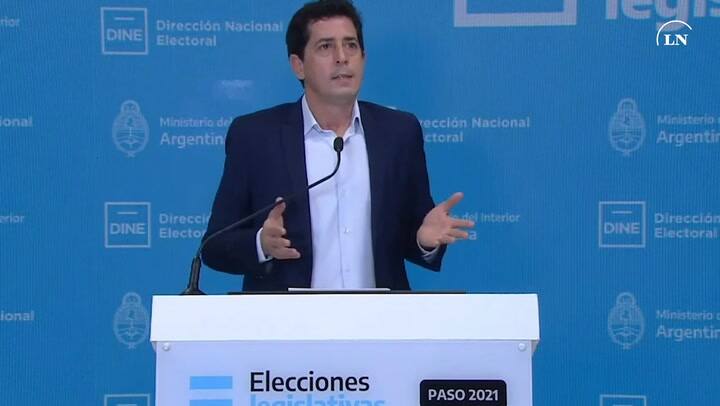 PASO 2021: 'Wado' de Pedro dijo que podría haber resultados provisorios a las 21