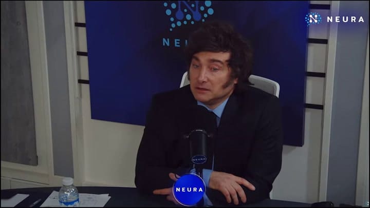 Milei reveló cual es su vestimenta habitual en Olivos