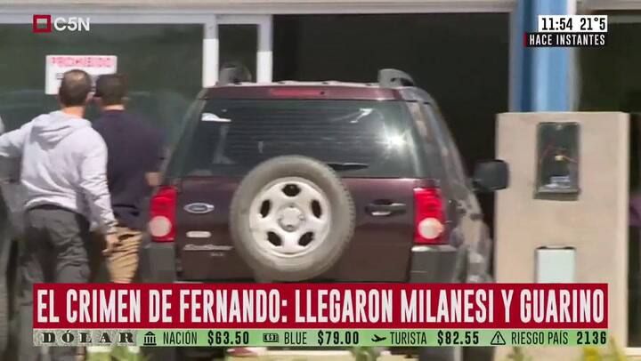 Indagarán hoy a Milanesi y Guarino, los dos acusados que recuperaron la libertad - Fuente: C5N