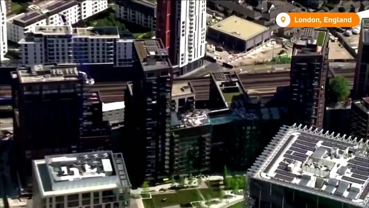 Sky pool, la exclusiva pileta colgante de Londres