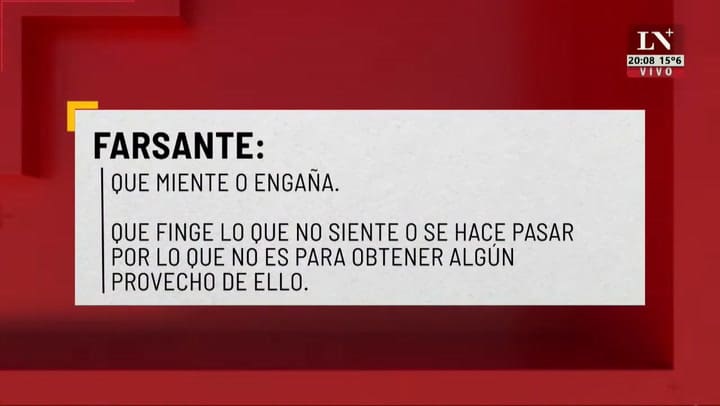 El farsante. El editorial de Jonatan Viale.