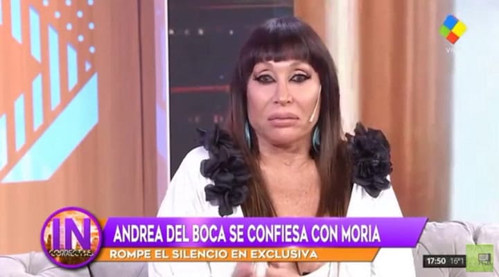Andrea del Boca habló sobre su relación con Silvestre - Fuente: YouTube