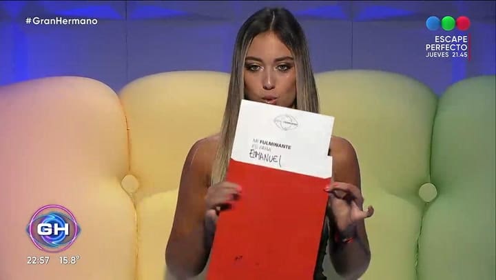 Florencia fulmino a Emmanuel en Gran Hermano