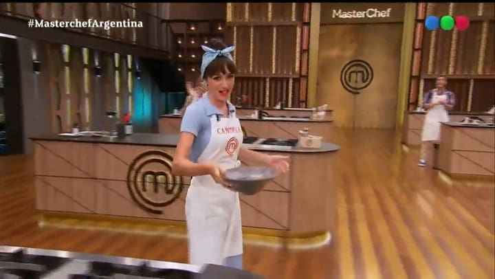 MasterChef Celebrity: Cande venció su miedo y se llevó la ovación del jurado - Fuente: Telefe