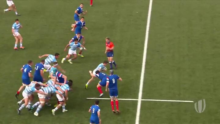 Los Pumitas vapulearon a Francia y se clasificaron a las semifinales del Mundial Sub 20 - Fuente: TW