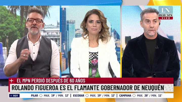 El dato que llamó la atención de Luis Novaresio tras las elecciones en Neuquén y Río Negro