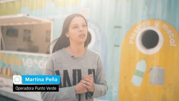 Punto verde de la ciudad