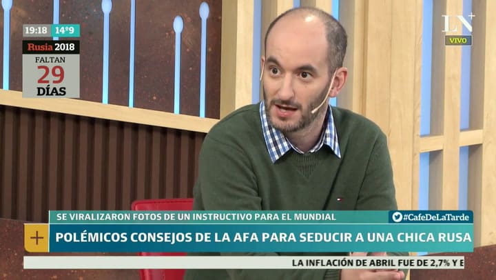 Polémicos consejos de la AFA para seducir una chica rusa