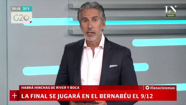 La final se jugará en el Bernabéu el 9/12