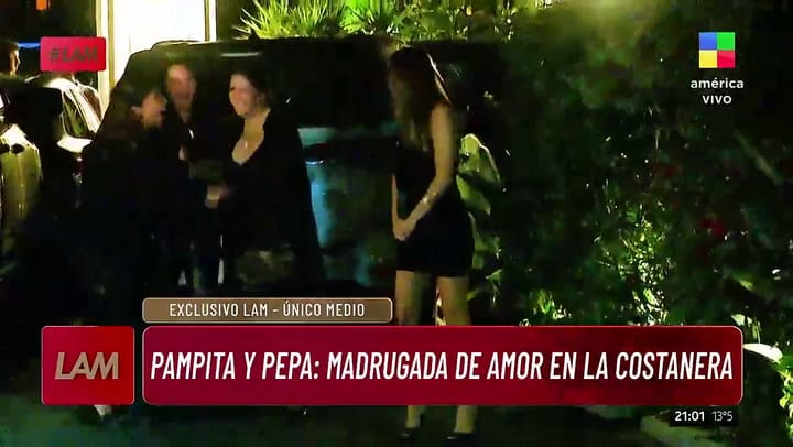 La salida de Pampita y su supuesto nuevo novio en la noche porteña