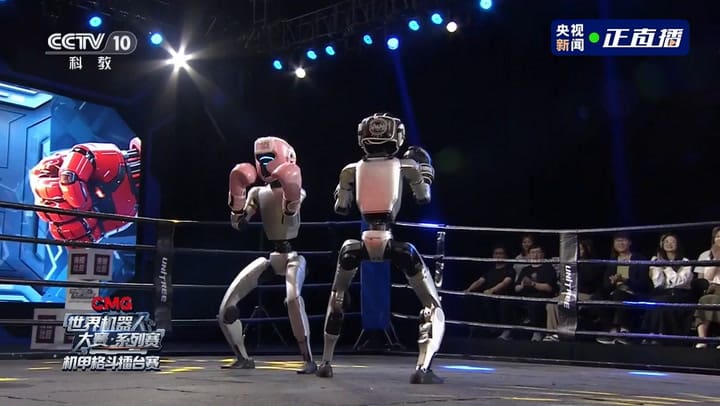 CMG World Robot Wars: campeonato de kickboxing con robots