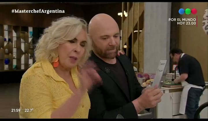 El duro comentario de German Martitegui a un participante en MasterChef Celebrity (Telefe)