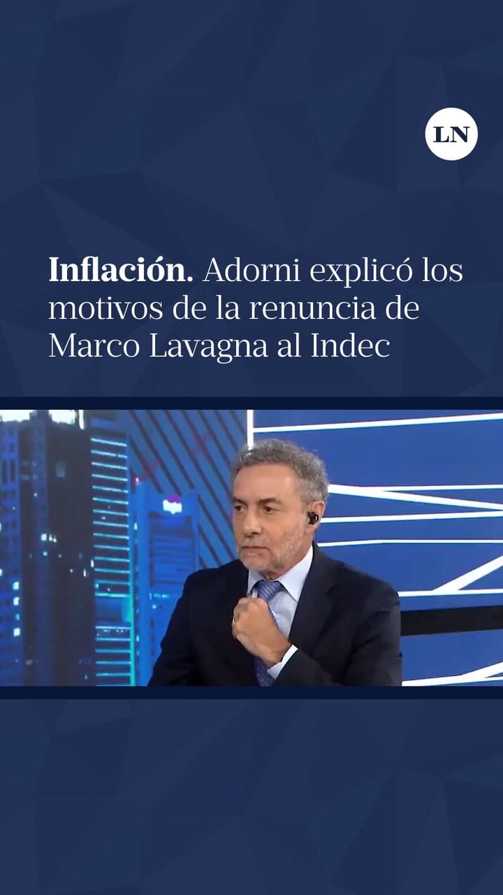 El jefe de Gabinete Manuel Adorni explicó las razones de la renuncia de Marco Lavagna del Indec