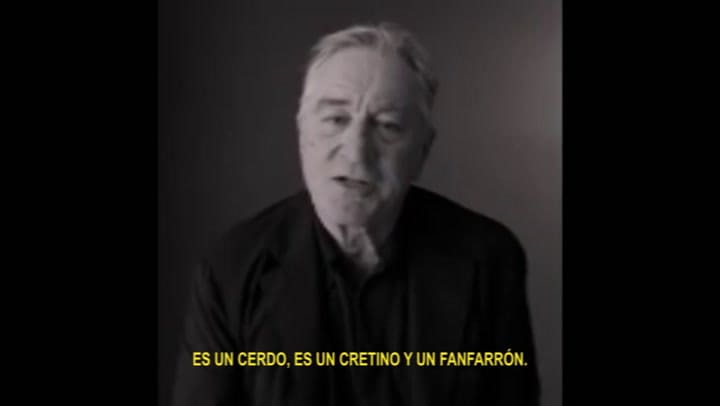 ROBERT DE NIRO SOBRE DONALD TRUMP
