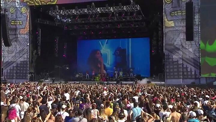 Lali estuvo bien temprano en el Main Stage 2 - Fuente: Prensa Lollapalooza